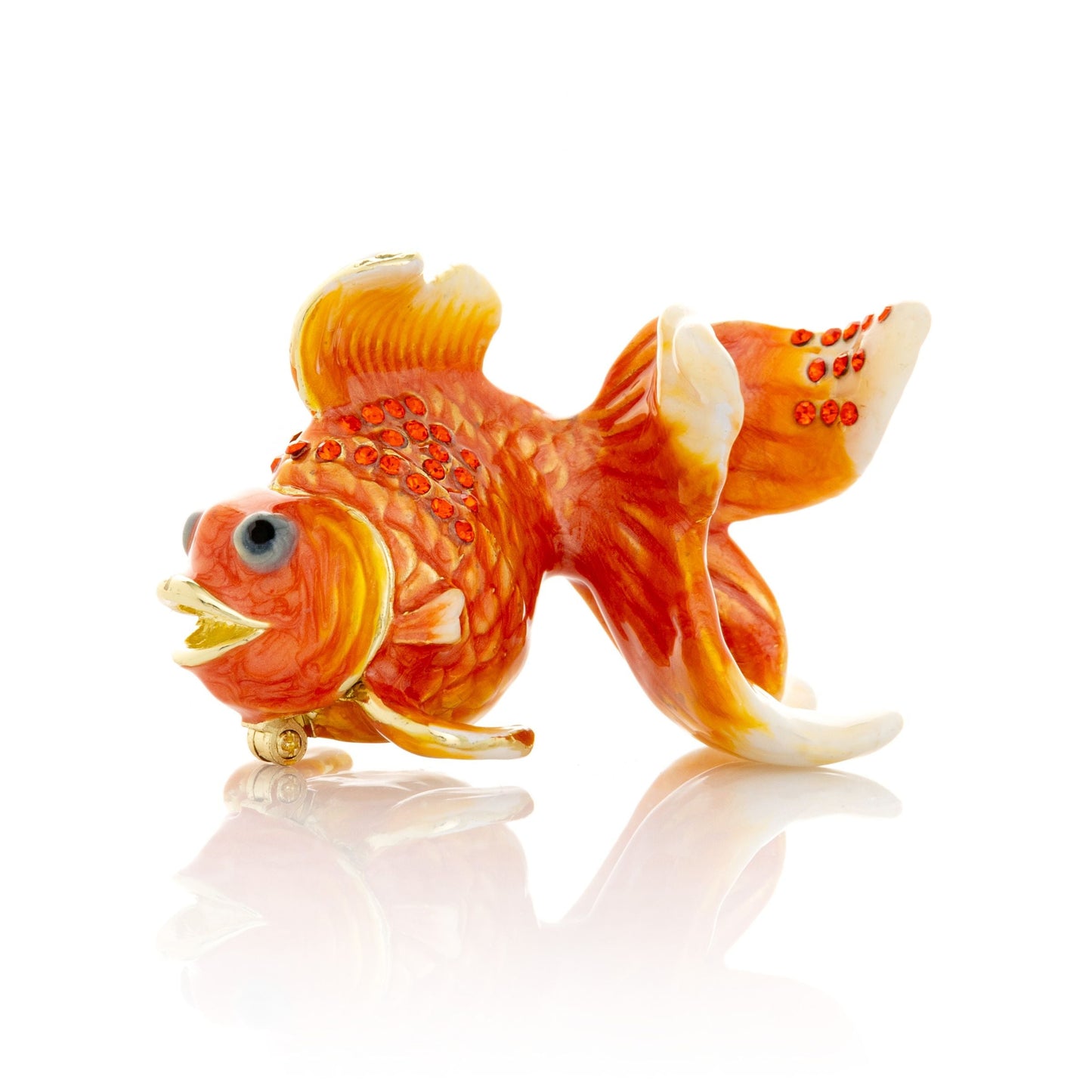 Gold Fish Trinket - Exquisite Decor