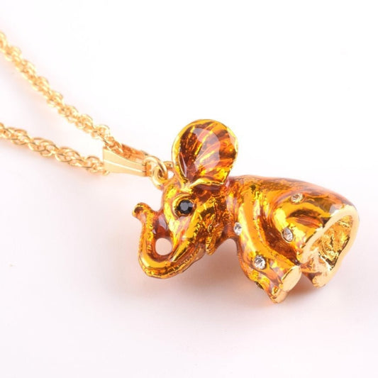 Keren Kopal Gold Elephant Pendant Necklace