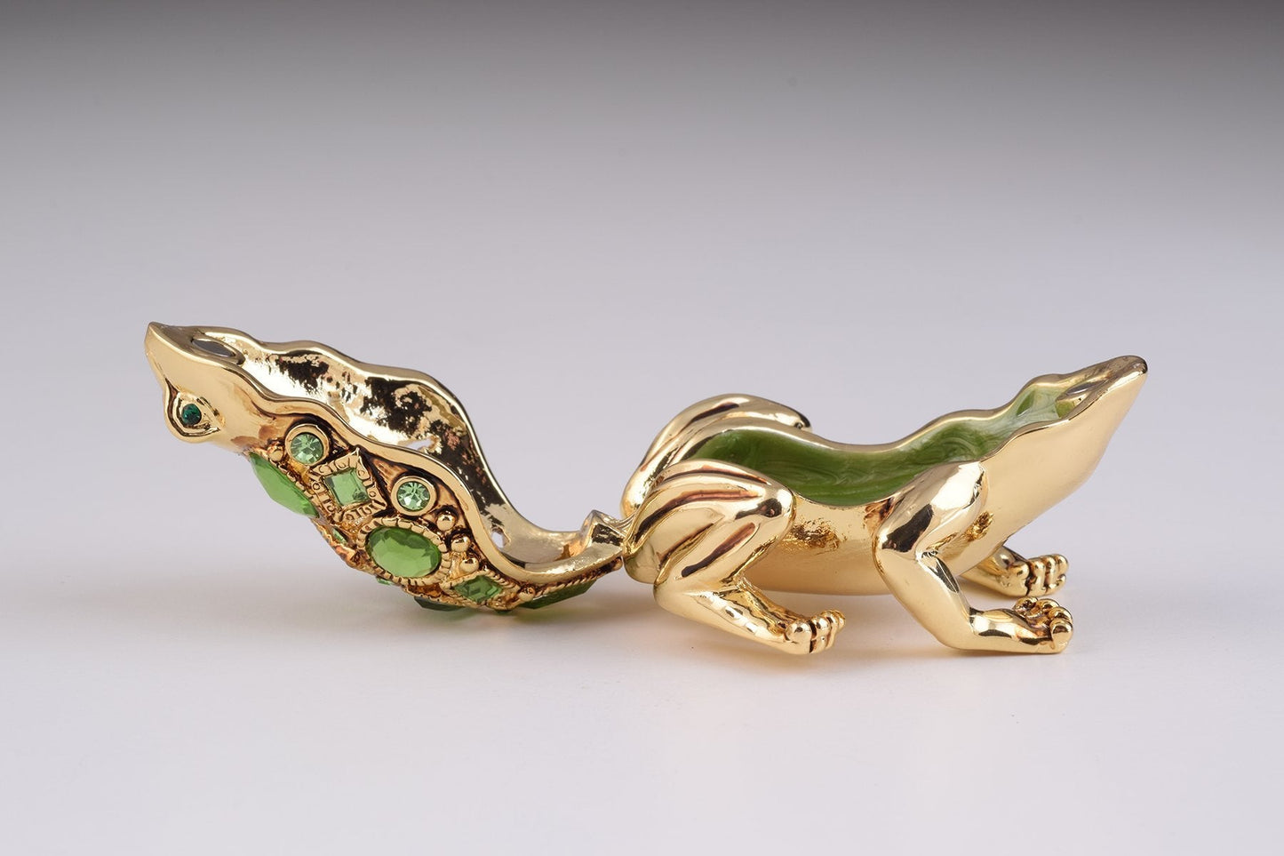 Keren Kopal Gold and Green Frog