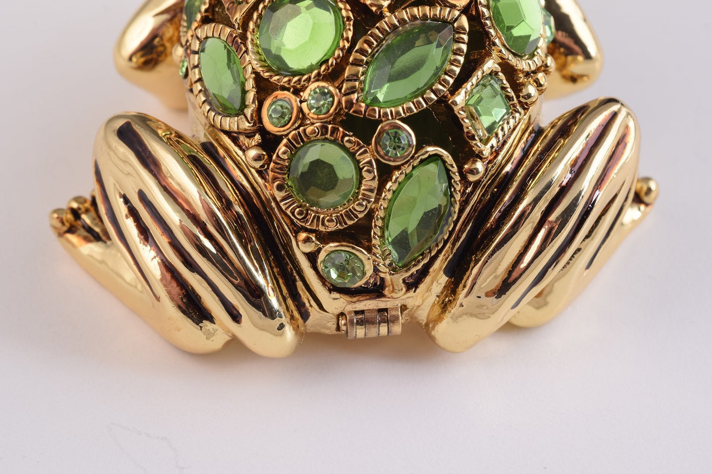 Keren Kopal Gold and Green Frog