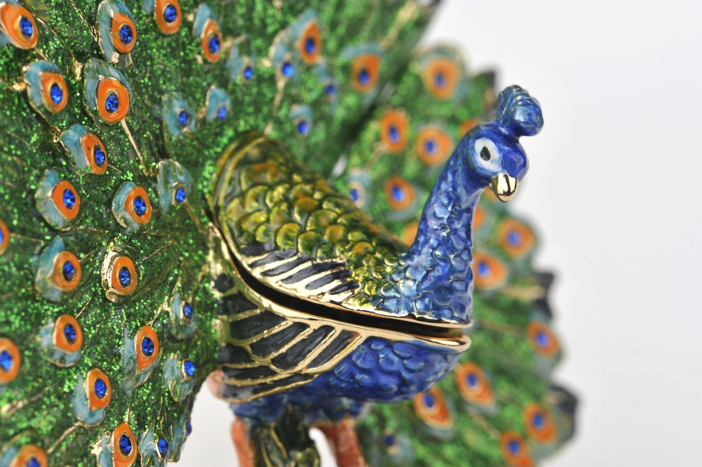 Keren Kopal Green & Blue Peacock