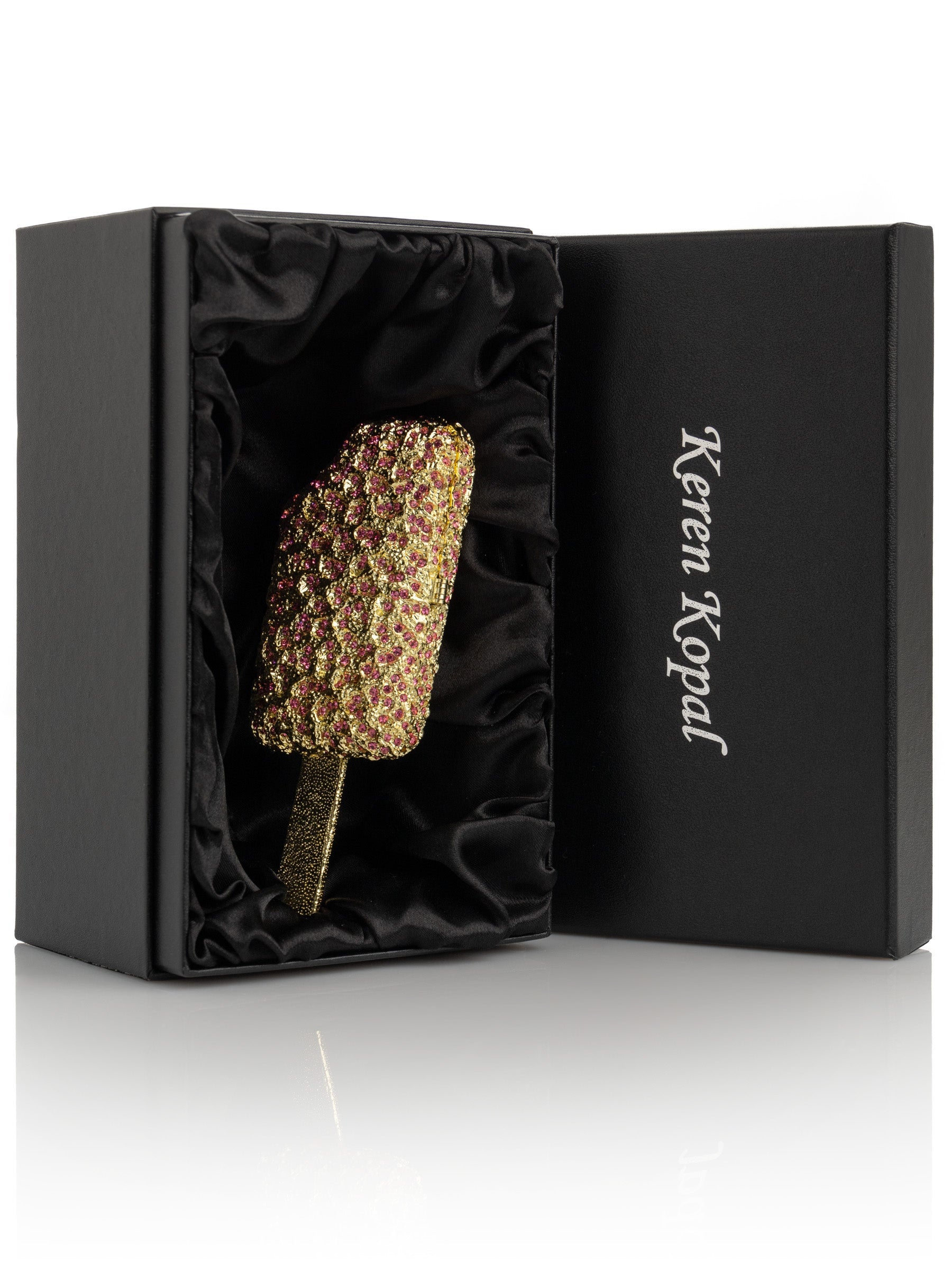 Keren Kopal Golden ice-cream Ice Pop Trinket Box