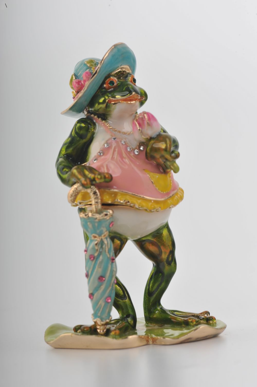 Keren Kopal Lady Frog in a Pink Dress
