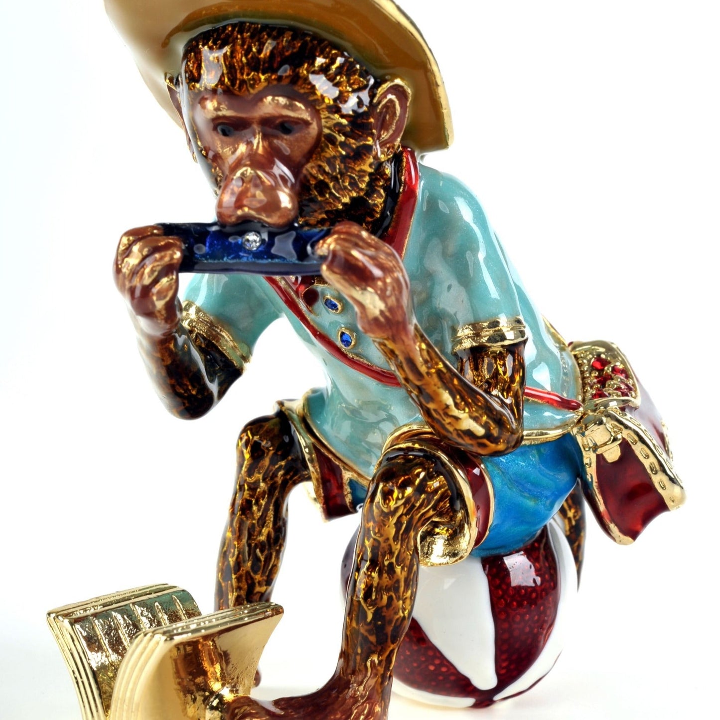 Keren Kopal Monkey Playing the Harmonica