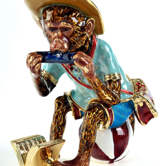 Keren Kopal Monkey Playing the Harmonica