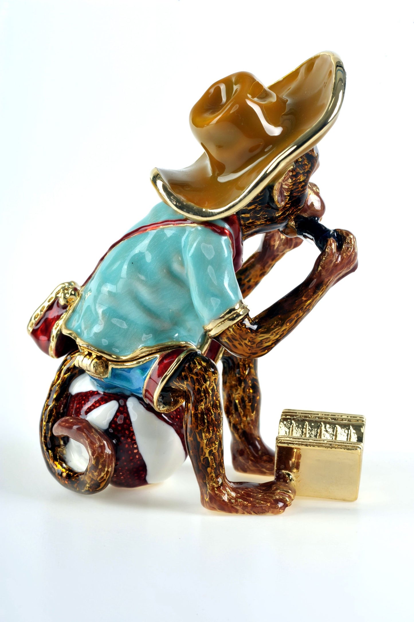 Keren Kopal Monkey Playing the Harmonica