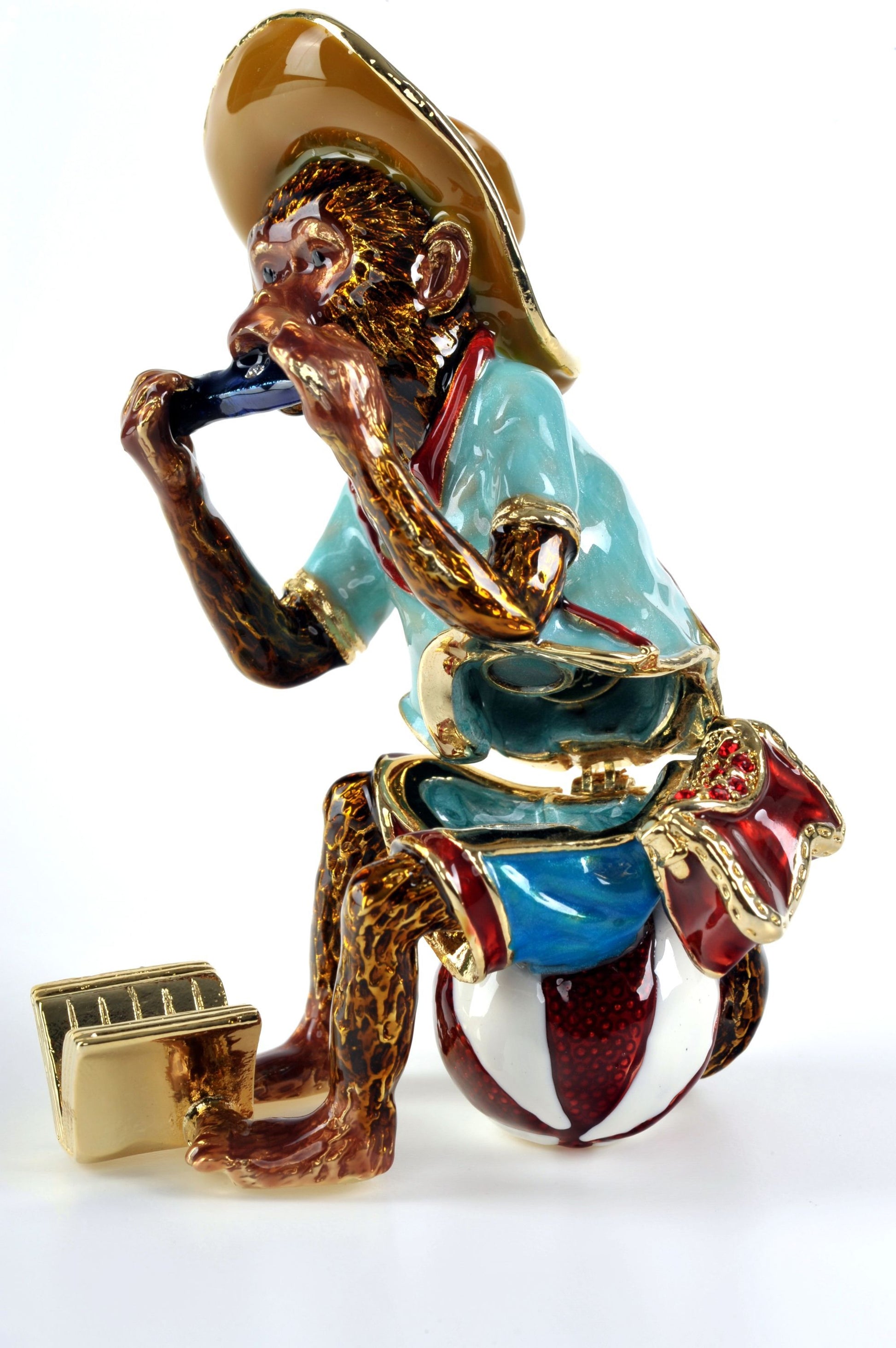 Keren Kopal Monkey Playing the Harmonica