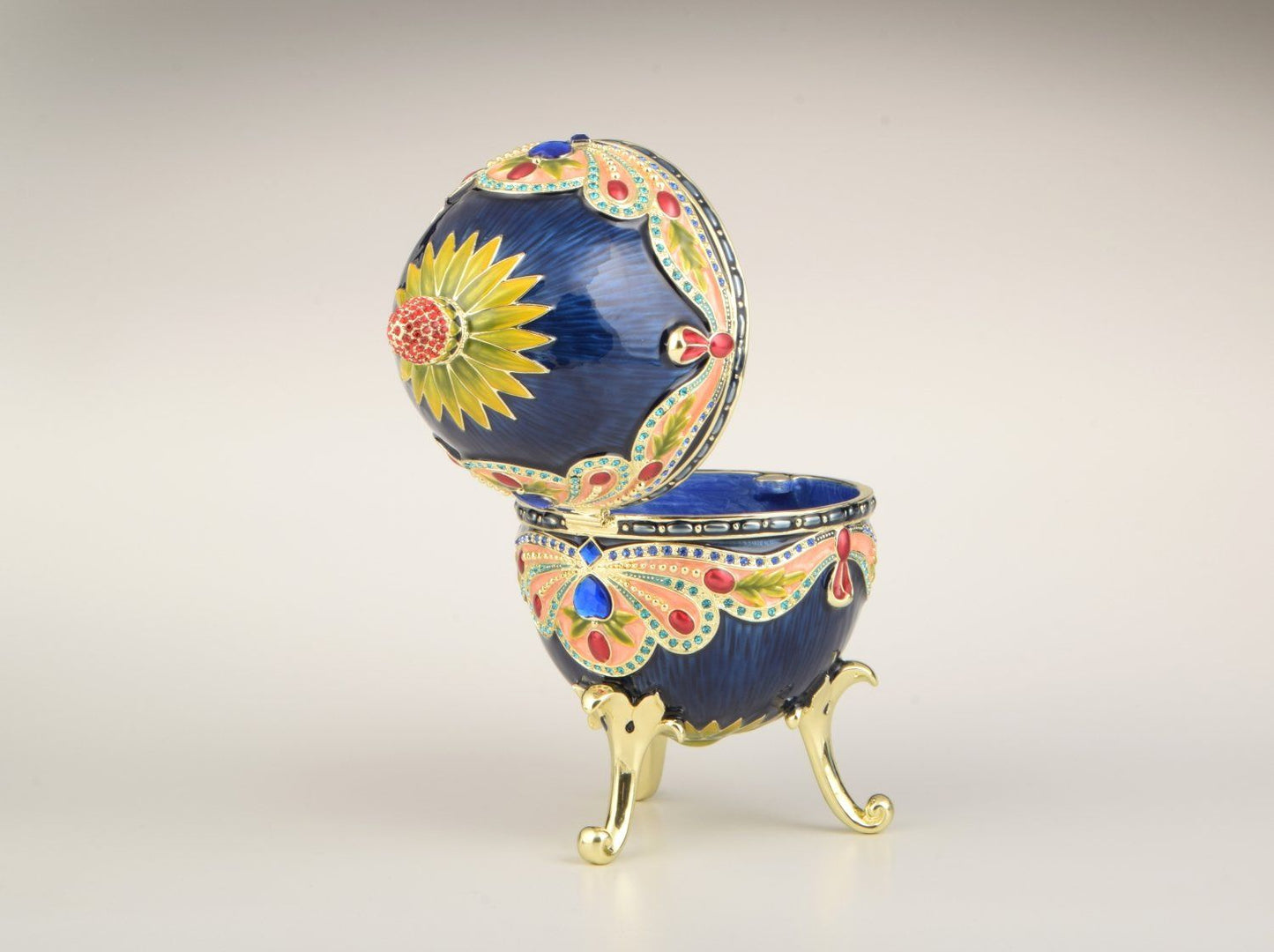Keren Kopal Blue Colorful Russian Egg