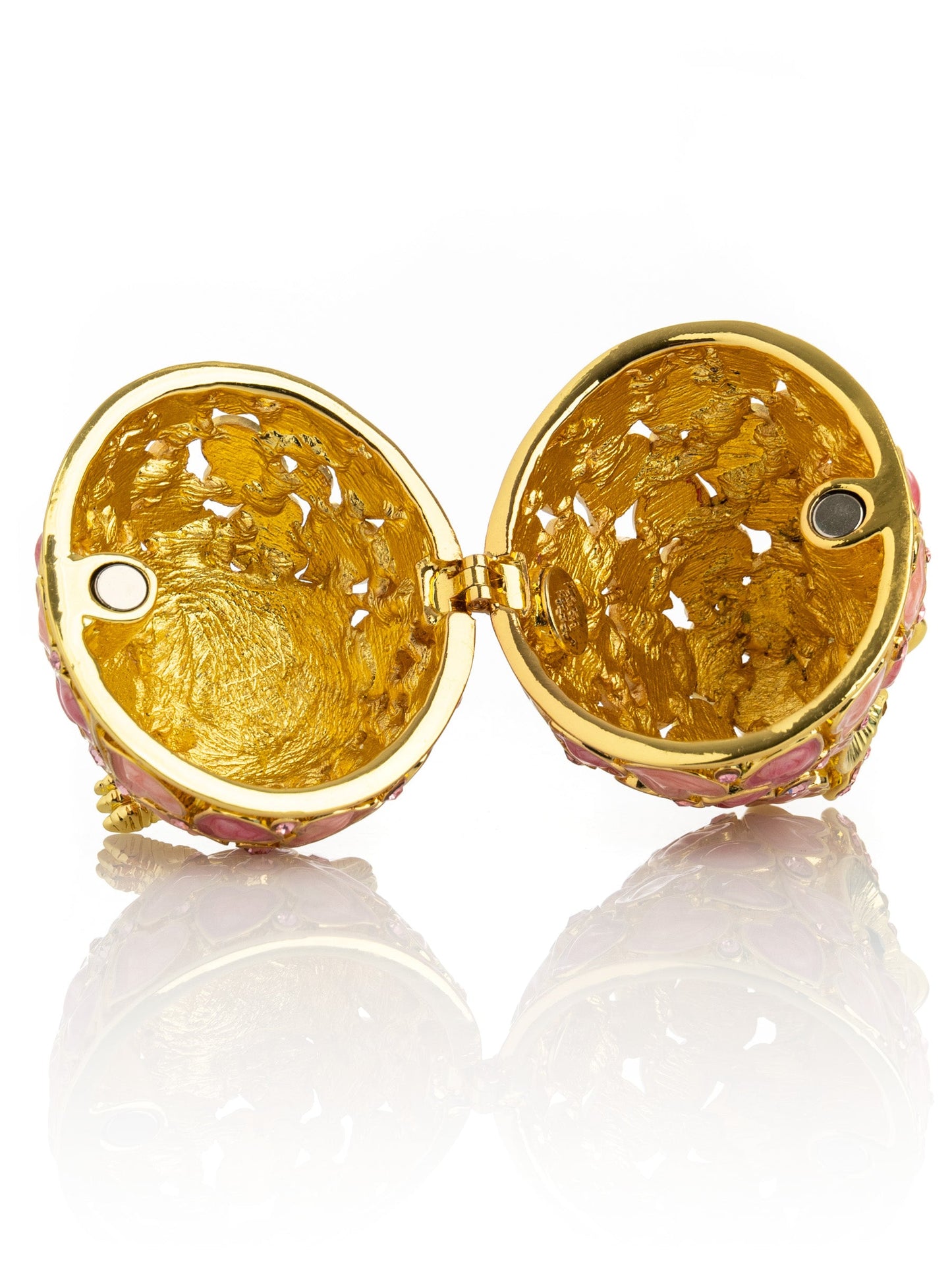 Keren Kopal Golden Owl with Hearts