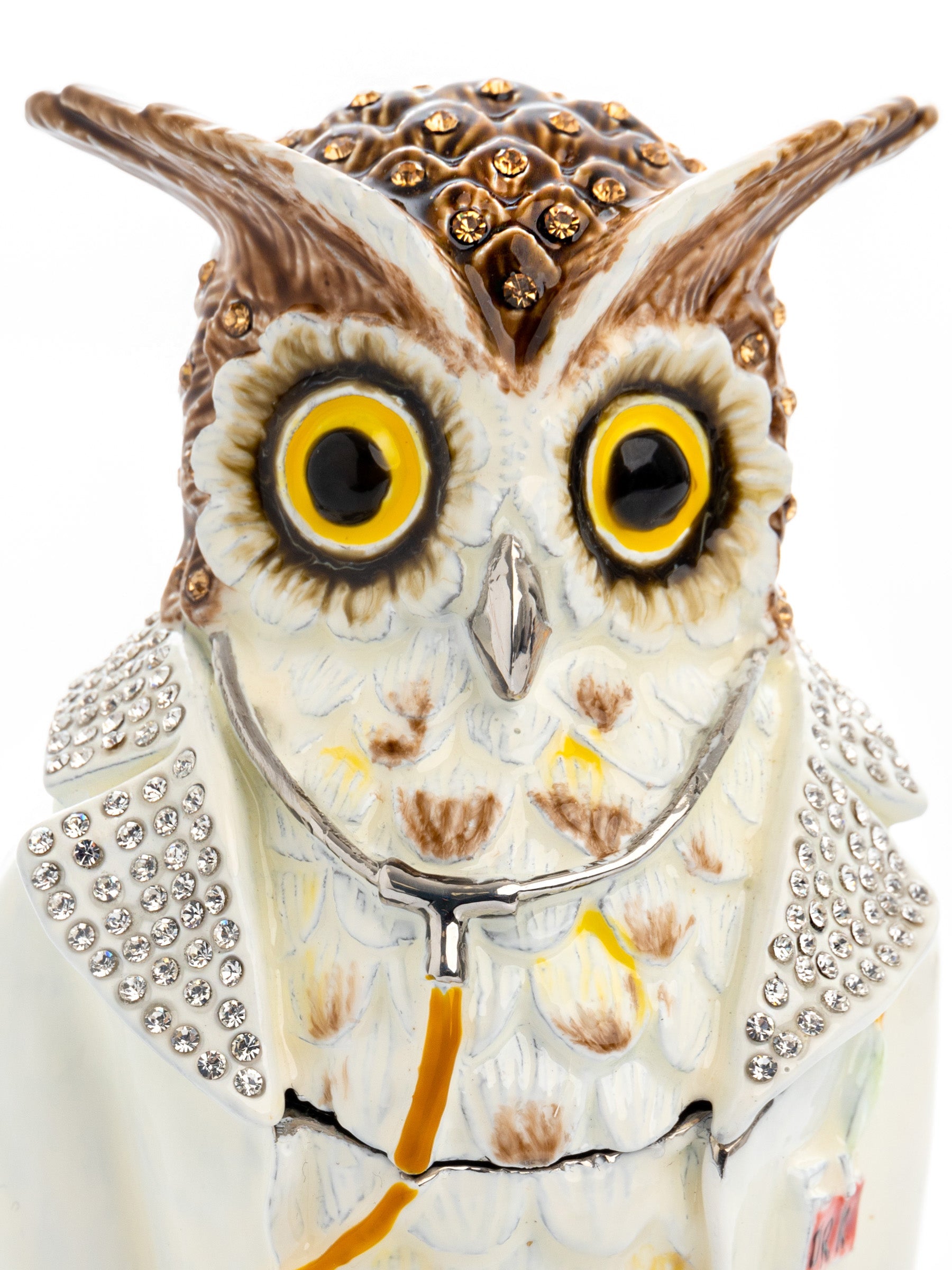 Keren Kopal Owl Doctor Trinket box