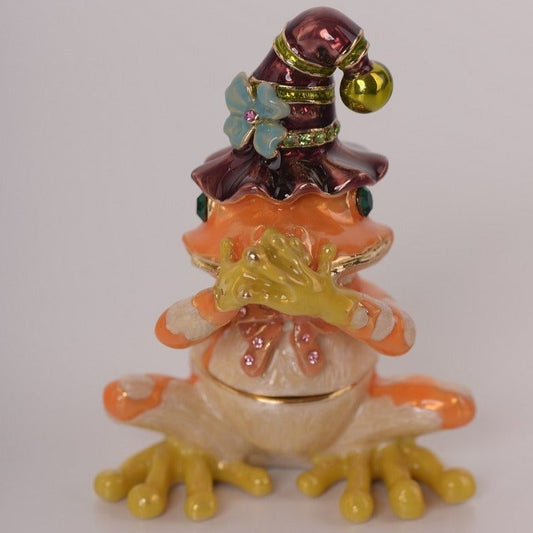 Keren Kopal Orange Speak No Evil Frog