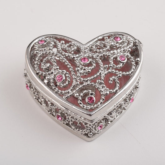 Keren Kopal Red Heart Decorative Box