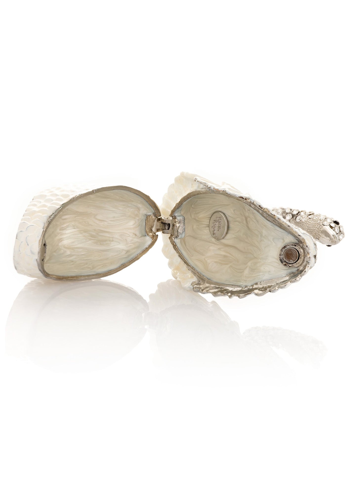 Keren Kopal White Swan with crystal neck