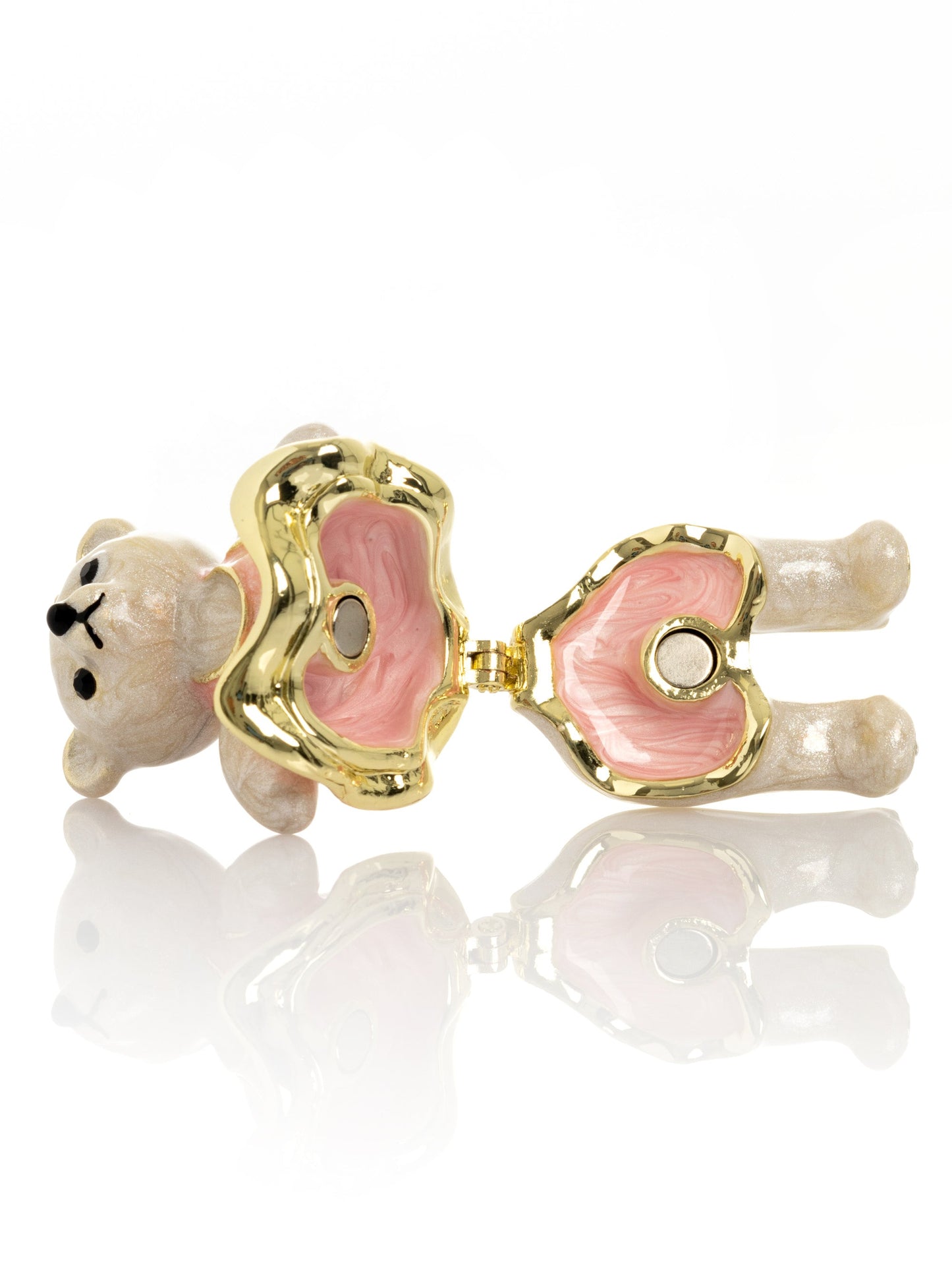 Keren Kopal Teddy Bear with Pink Dress