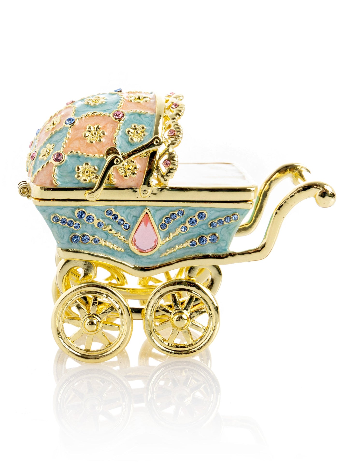 Keren Kopal Baby Carriage trinket box