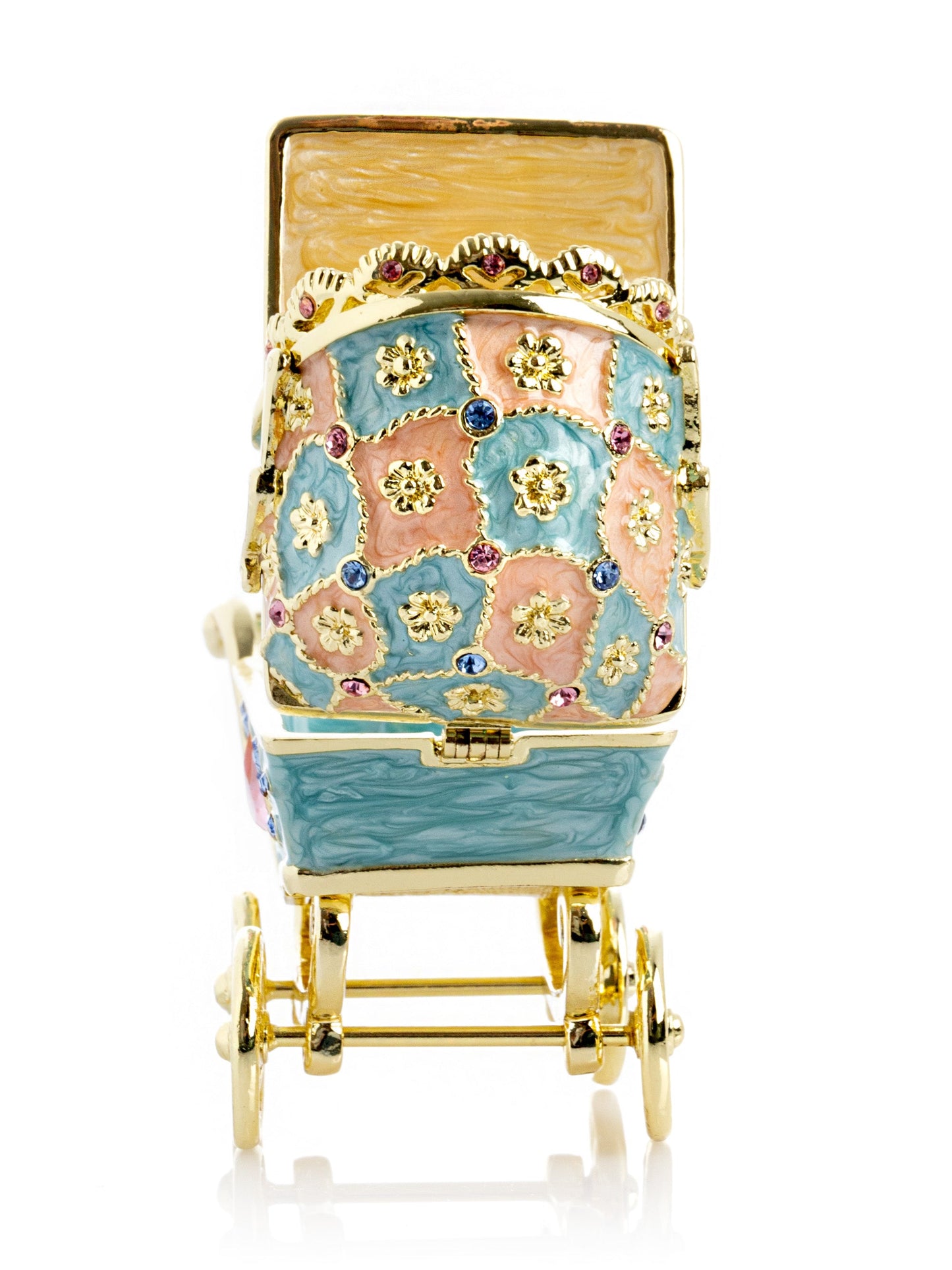 Keren Kopal Baby Carriage trinket box