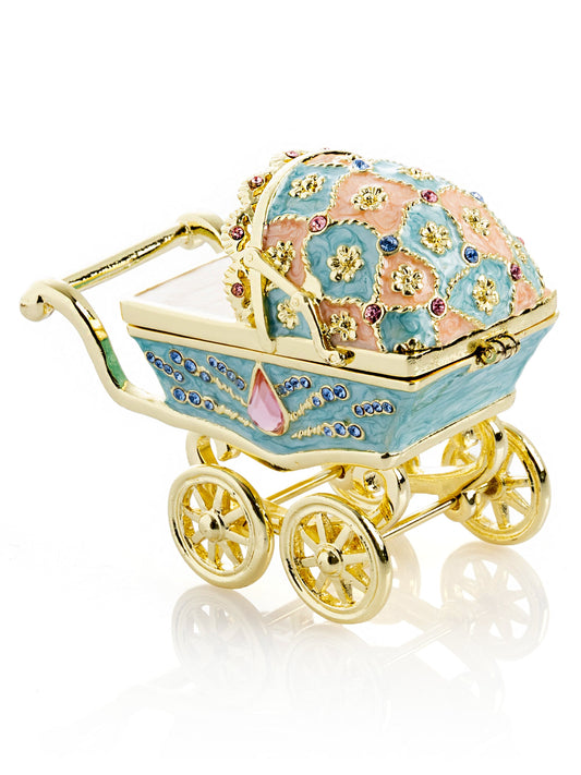 Keren Kopal Baby Carriage trinket box