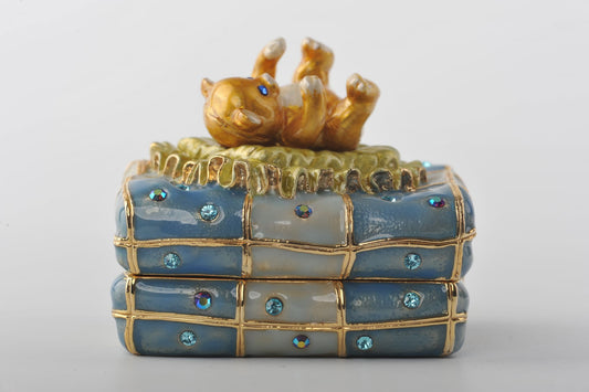 Keren Kopal Teddy Bear on Suitcase