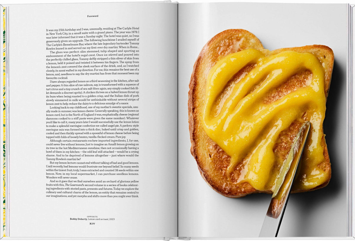 עמוד מתוך הספר The Gourmand's Lemon - איור.
