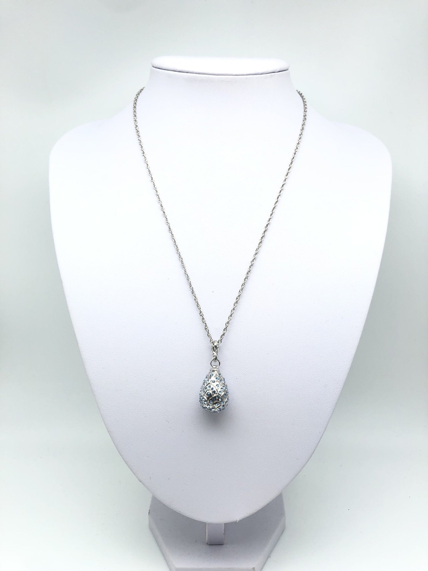 Keren Kopal Silver Egg Pendant Necklace