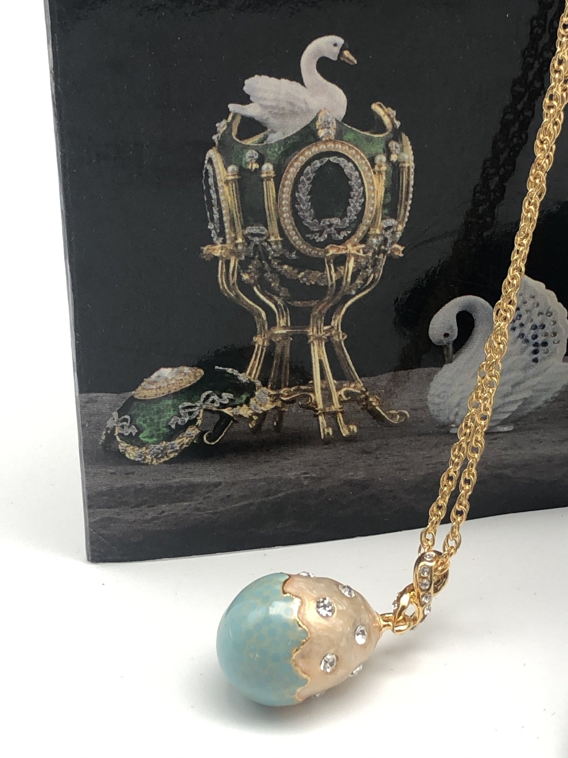 Keren Kopal Turquoise Egg Pendant Necklace