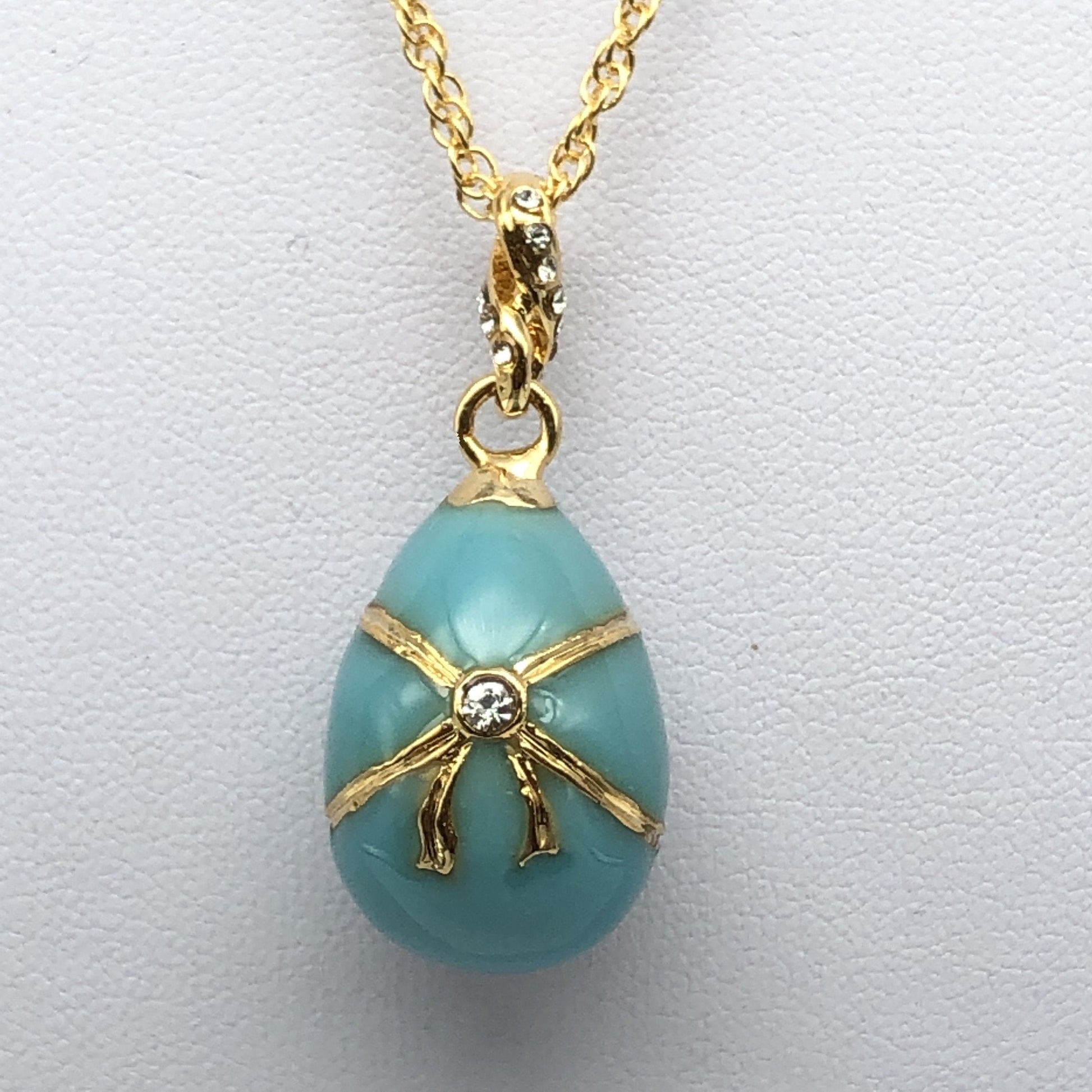 Keren Kopal Turquoise Egg Pendant Necklace