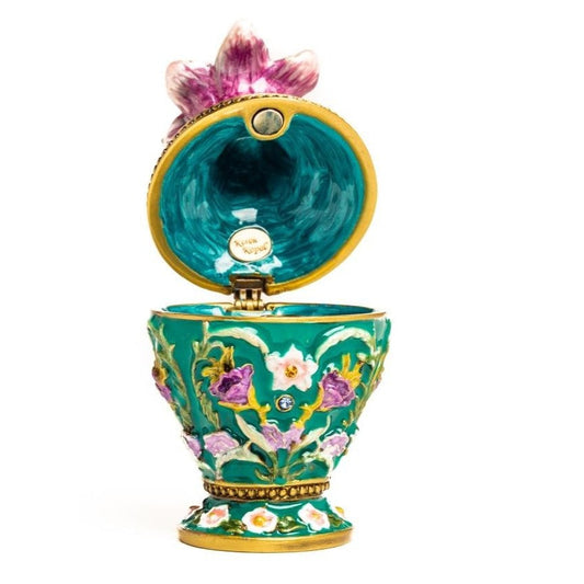 Keren Kopal Green Vase Trinket Box