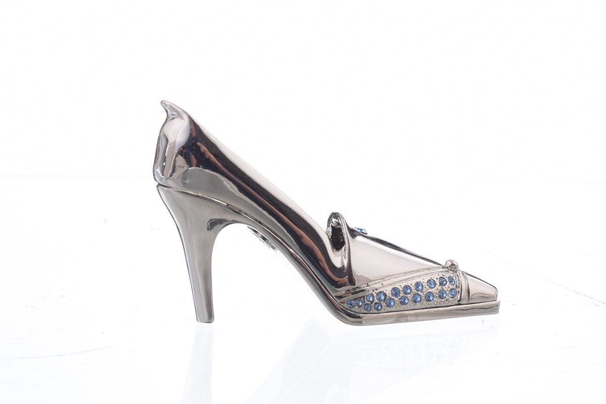 Keren Kopal Silver Evening Shoe