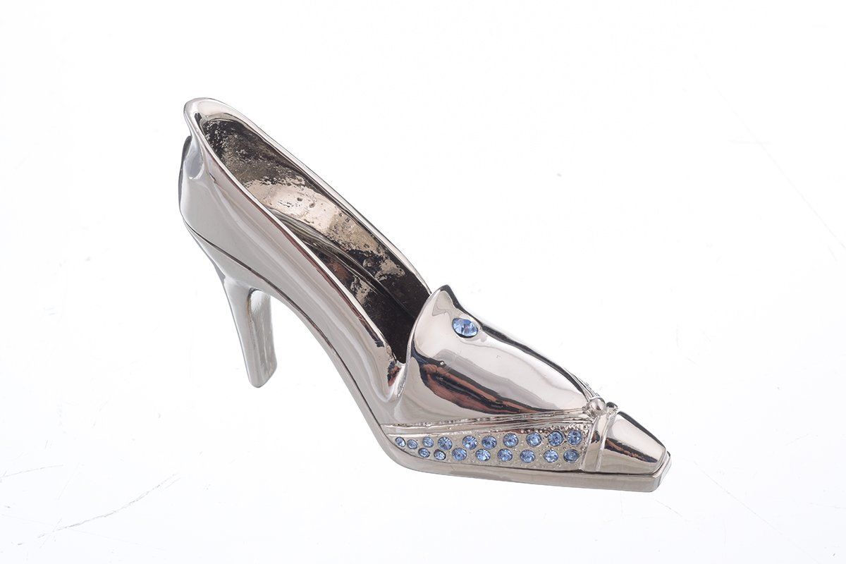 Keren Kopal Silver Evening Shoe