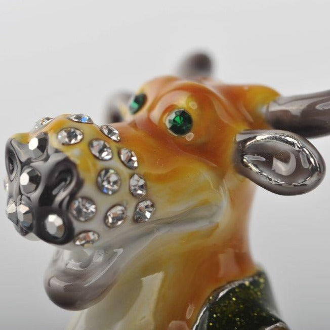 Keren Kopal Standing Bull with Green Pants