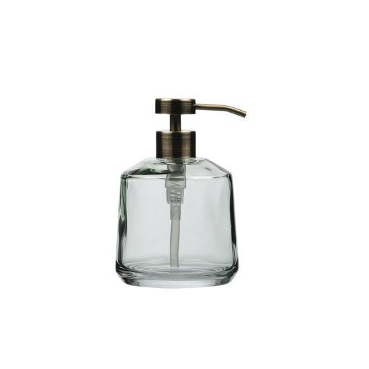 דיספנסר זכוכית לסבון נוזלי Vintage - ירוק כהה 976083