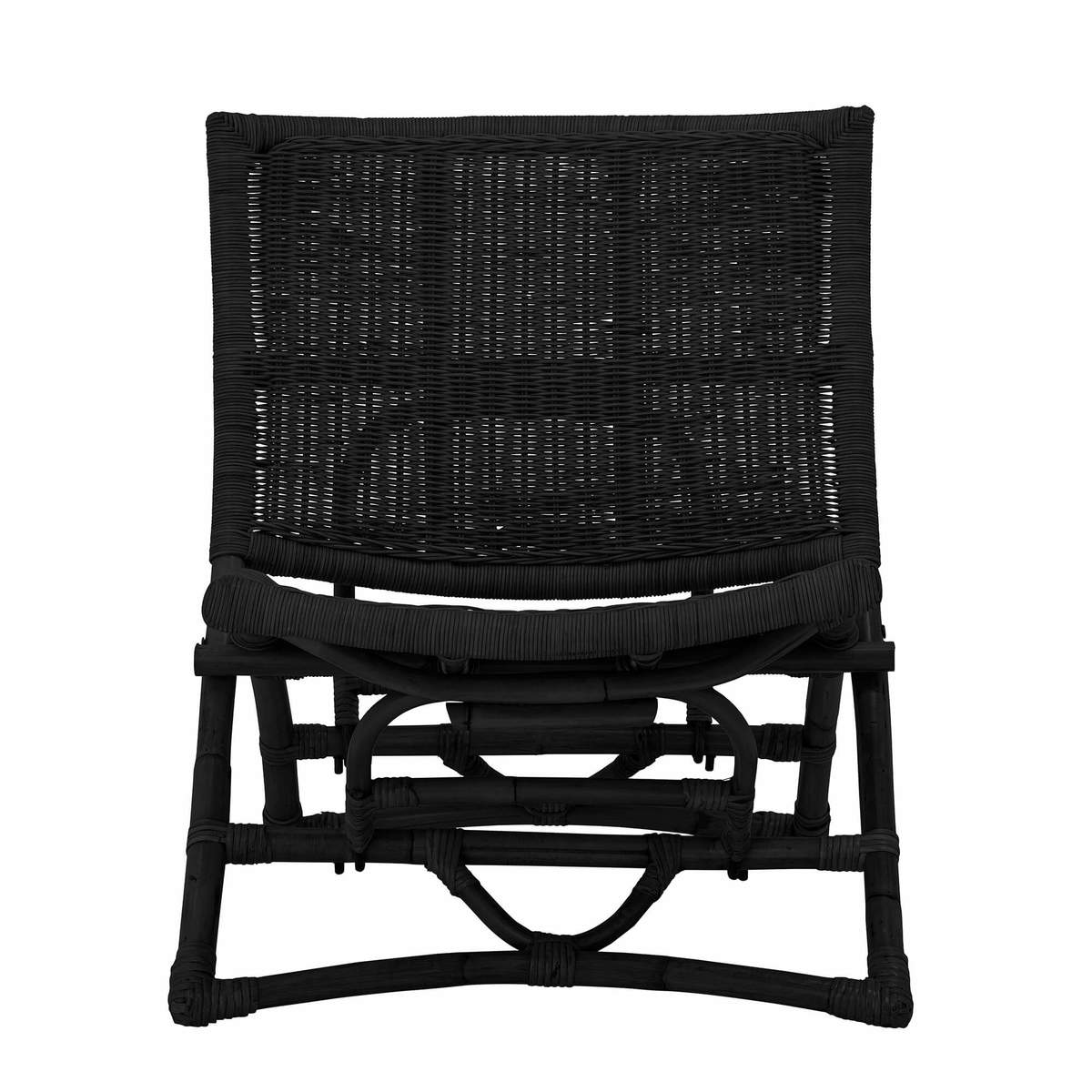 BLOOMINGVILLE |  כיסא לואנ'ג ראטן שחור
