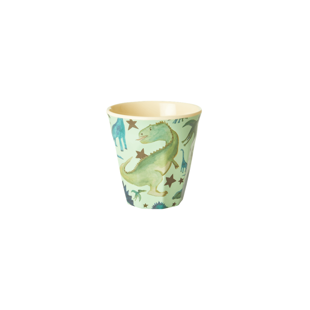 Rice DK 'Dinosaur' Small Two Tone Melamine Cup