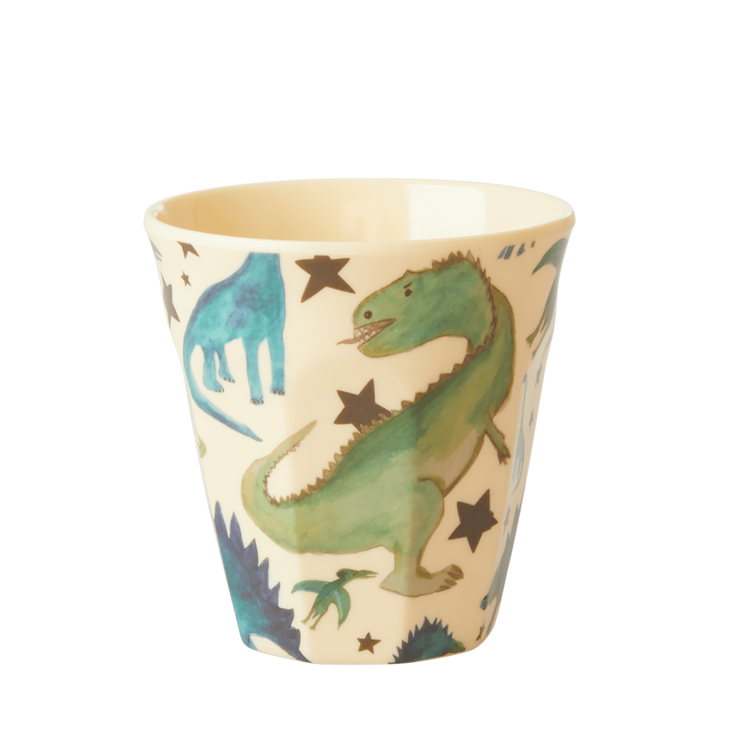 Rice DK Set of 6 Small 'Dinosaur' Melamine Cups