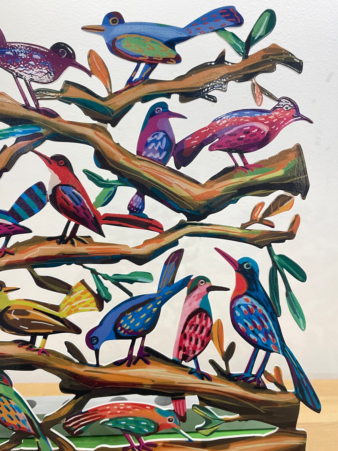 דוד גרשטיין | חנוכייה ציפורים